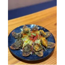 炸松花蛋（皮蛋）淋台南甜南醬